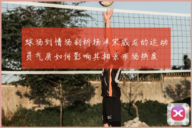 球场到情场剖析杨洋宋威龙的运动员气质如何影响其相亲市场热度